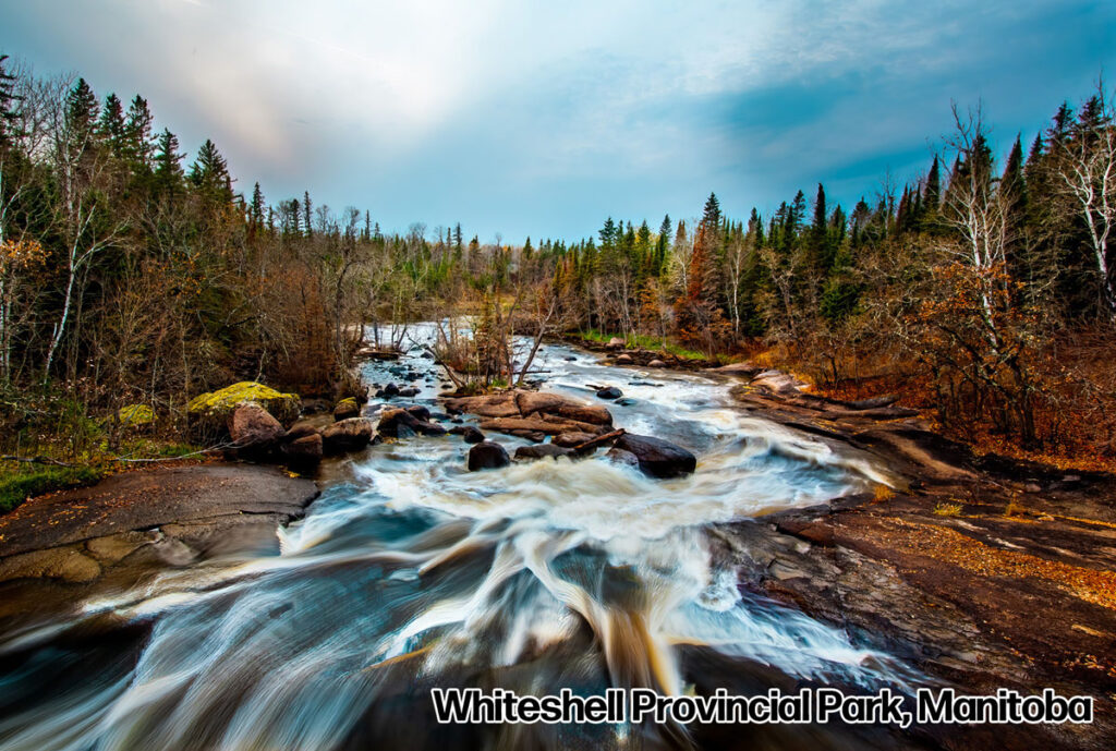 Postcard - Fall River Rapids