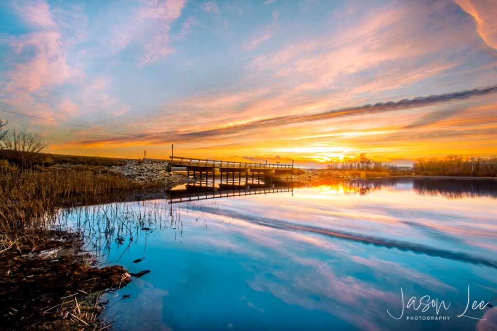 Heart Lake Sunset