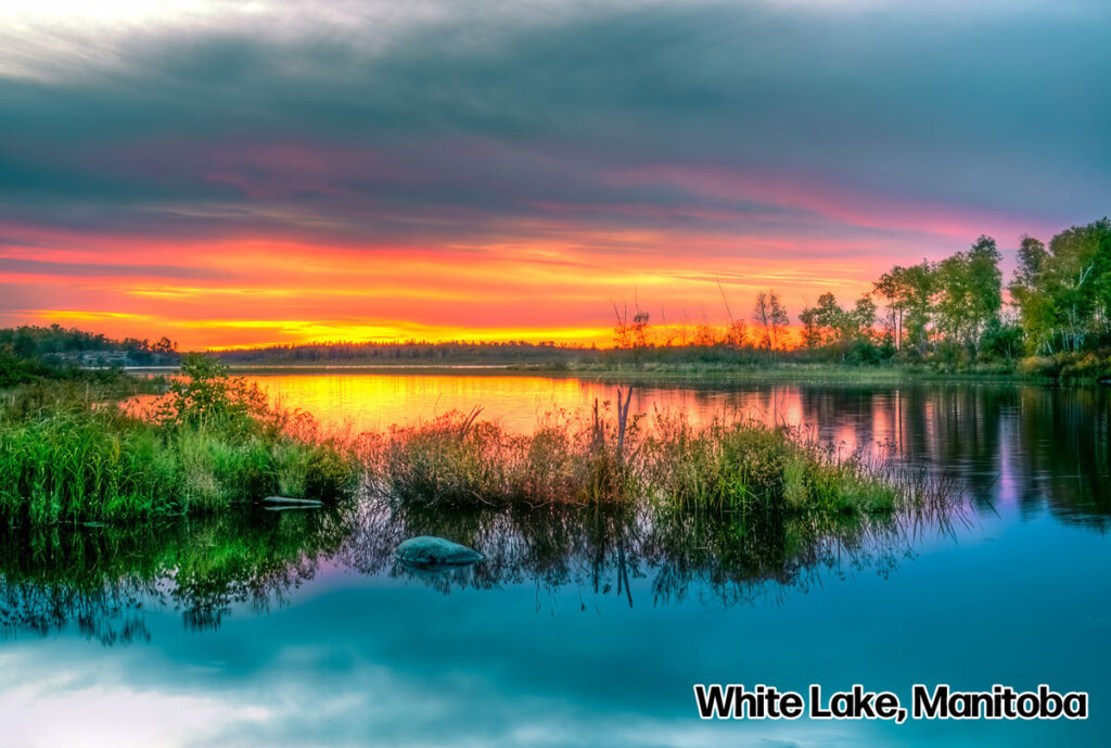 Postcard - White Lake Sunset