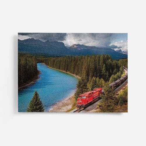 Photo Puzzle - Banff Train