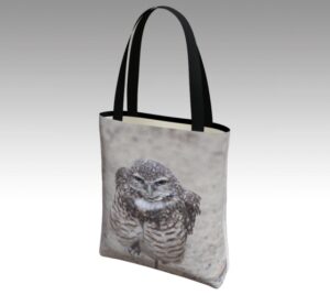 Burrowing Owl – Canvas Tote Bag