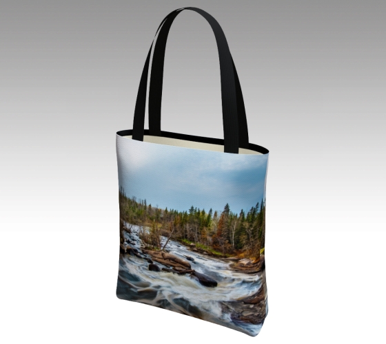 Canvas Tote - Fall River Rapids