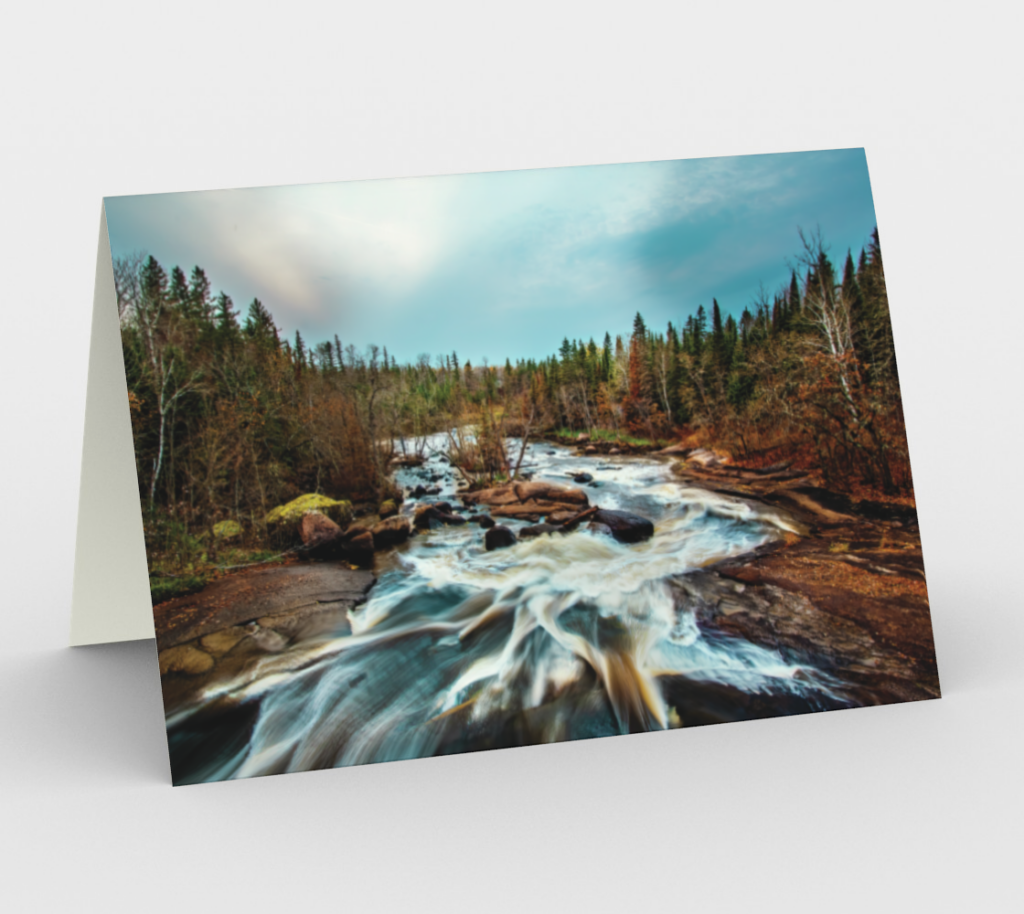 Fine Art Card - Fall River Rapids