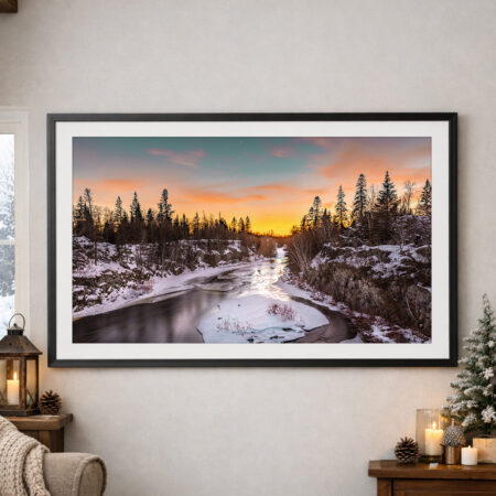 Pinawa Sunset Pinawa Sunset Fine Art Print