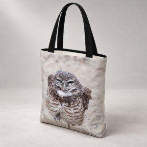 Burrowing Owl – Canvas Tote Bag