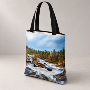 Fall River Rapids – Canvas Tote Bag
