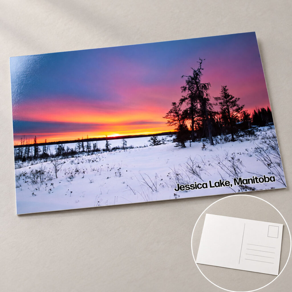 Jessica Lake Sunrise – Postcard