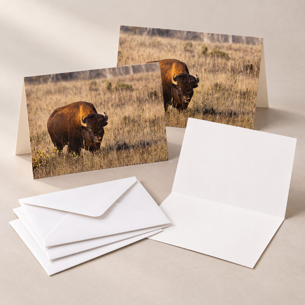 Bison – Greeting Cards (Set of 3)