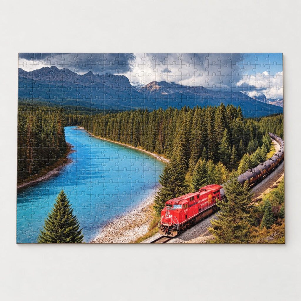 Banff Train – 500-Piece Jigsaw Puzzle