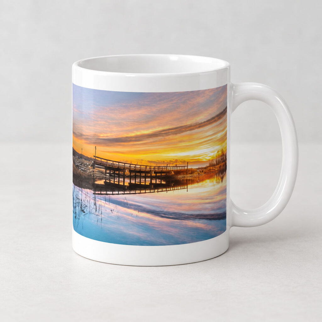 Heart Lake Sunset – Photo Mug