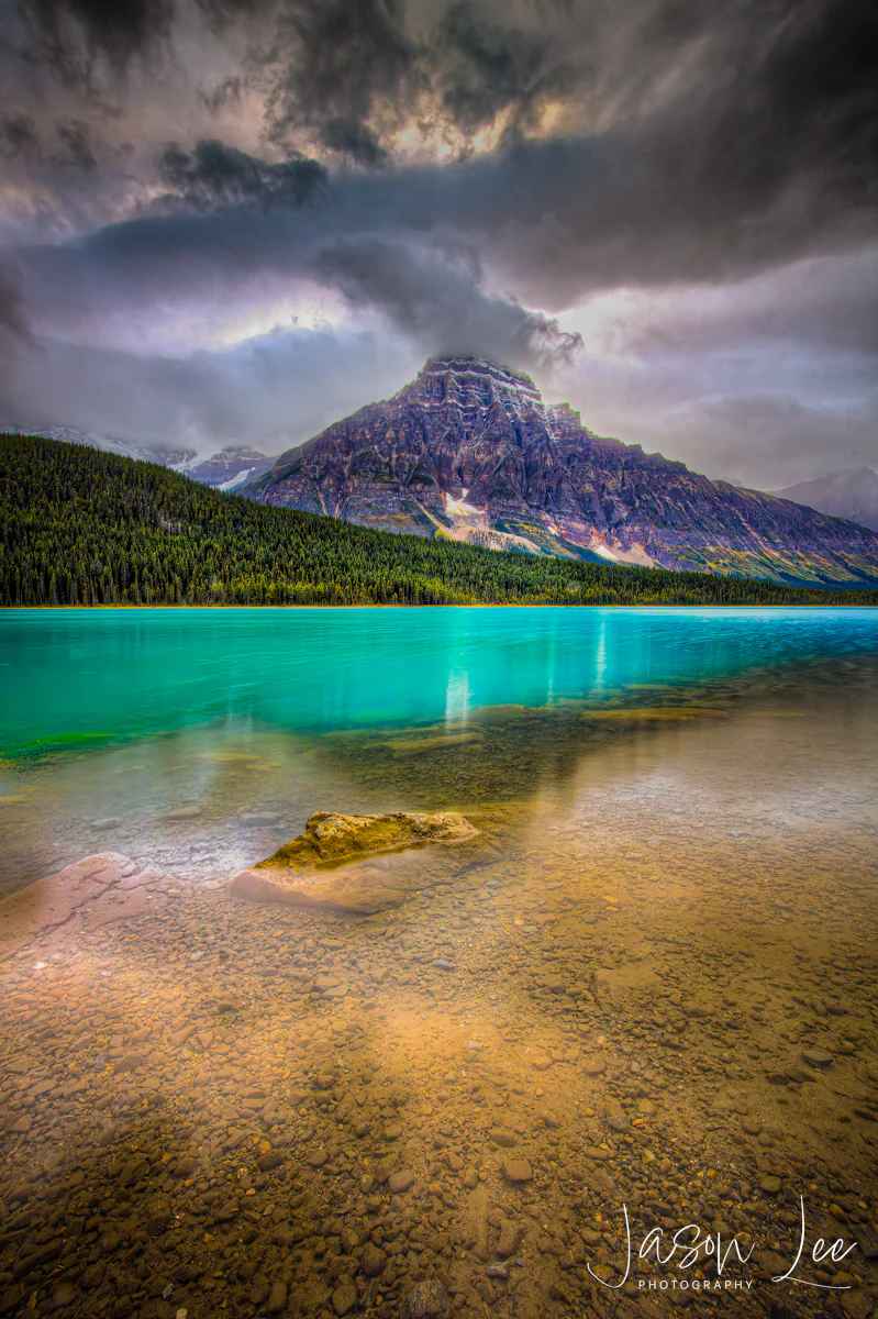 Waterfowl Lake Vertical