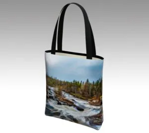 Fall River Rapids – Canvas Tote Bag