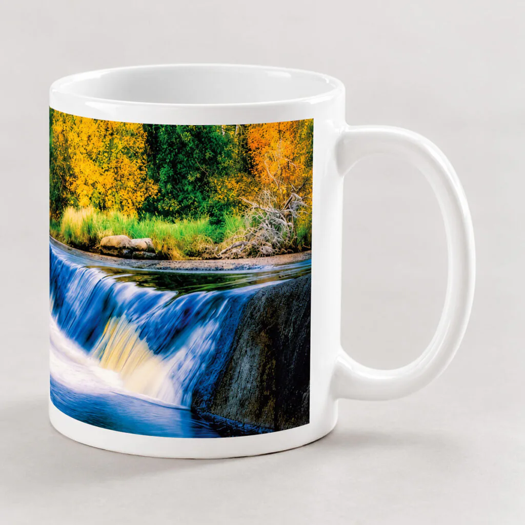 Fall Time at Rainbow Falls – Photo Mug