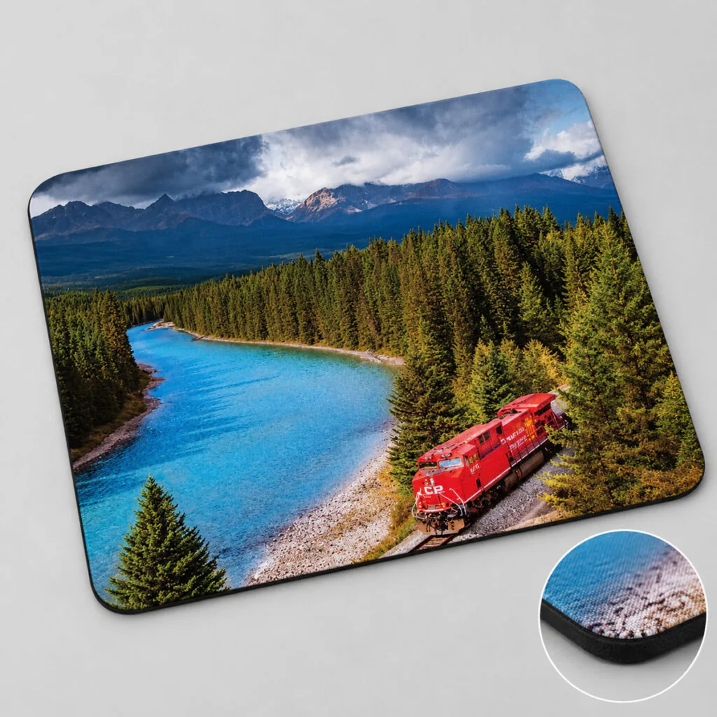 Banff Train – Photo Mousepad