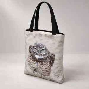 Burrowing Owl – Canvas Tote Bag