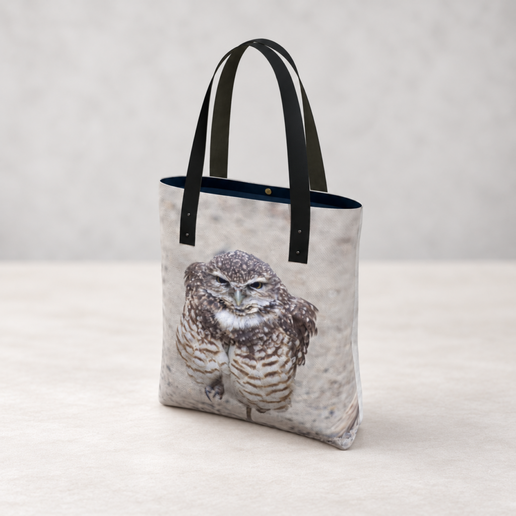 Burrowing Owl – Canvas Tote Bag
