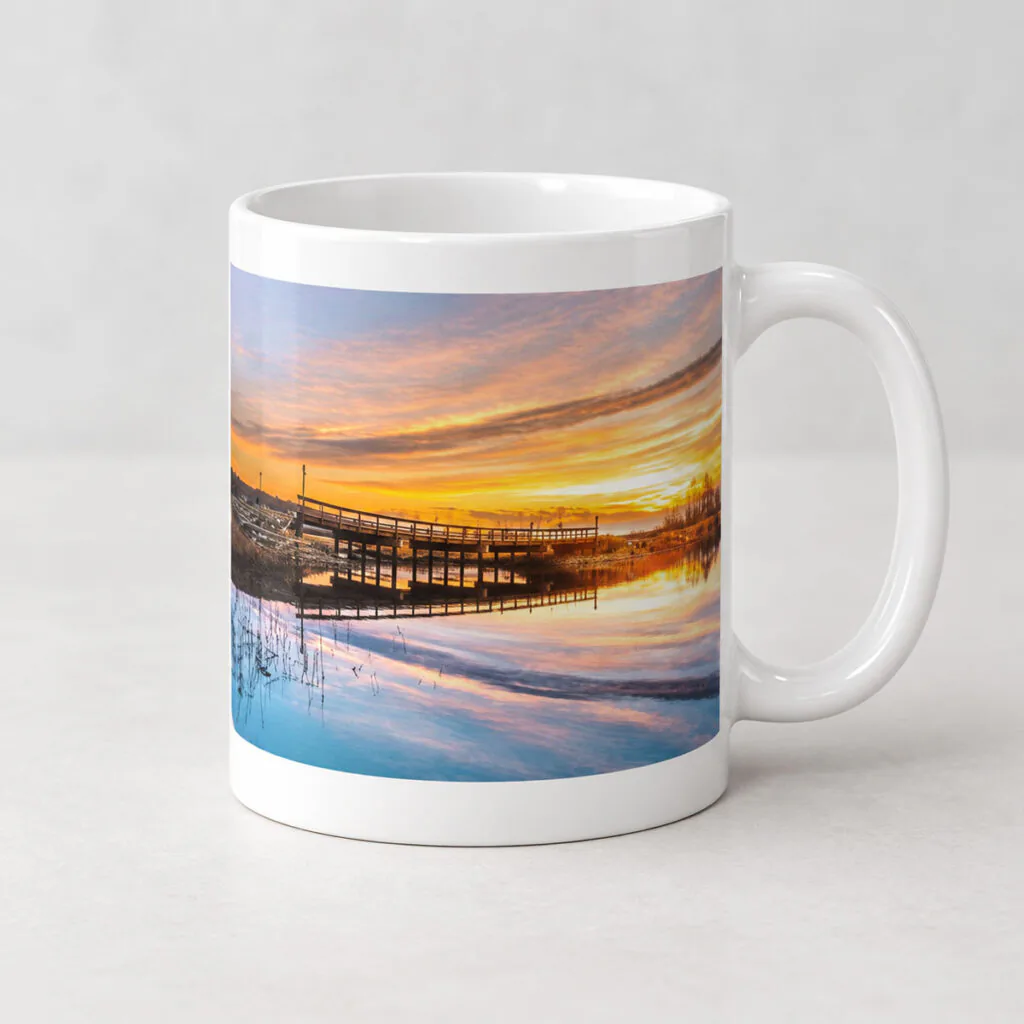 Heart Lake Sunset – Photo Mug